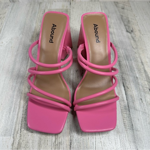 New AboundAustyn Strappy Women's Pink Sandal #770 - Picture 5 of 12